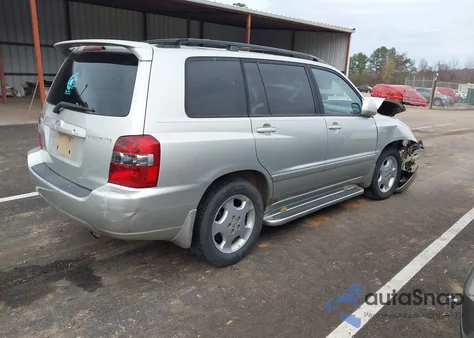 2004 Toyota Highlander Limited V6 из США, поврежденный, VIN JTEDP21A240032658